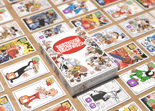 Mortadelo Multiverso - Juego de cartas - 8+ años - 2 a 6 jugadores