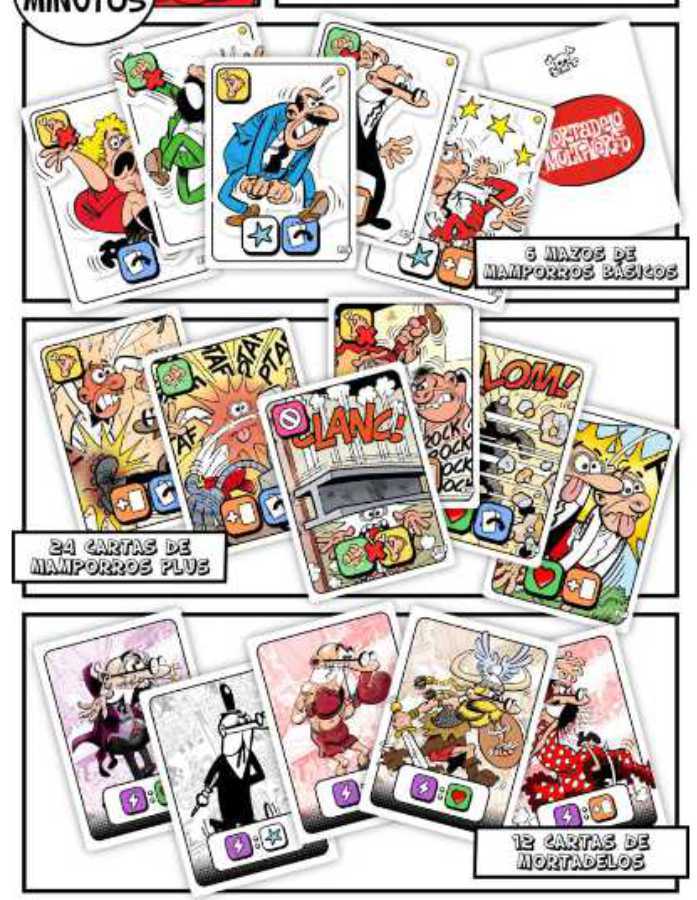 Mortadelo Multiverso - Juego de cartas - 8+ años - 2 a 6 jugadores