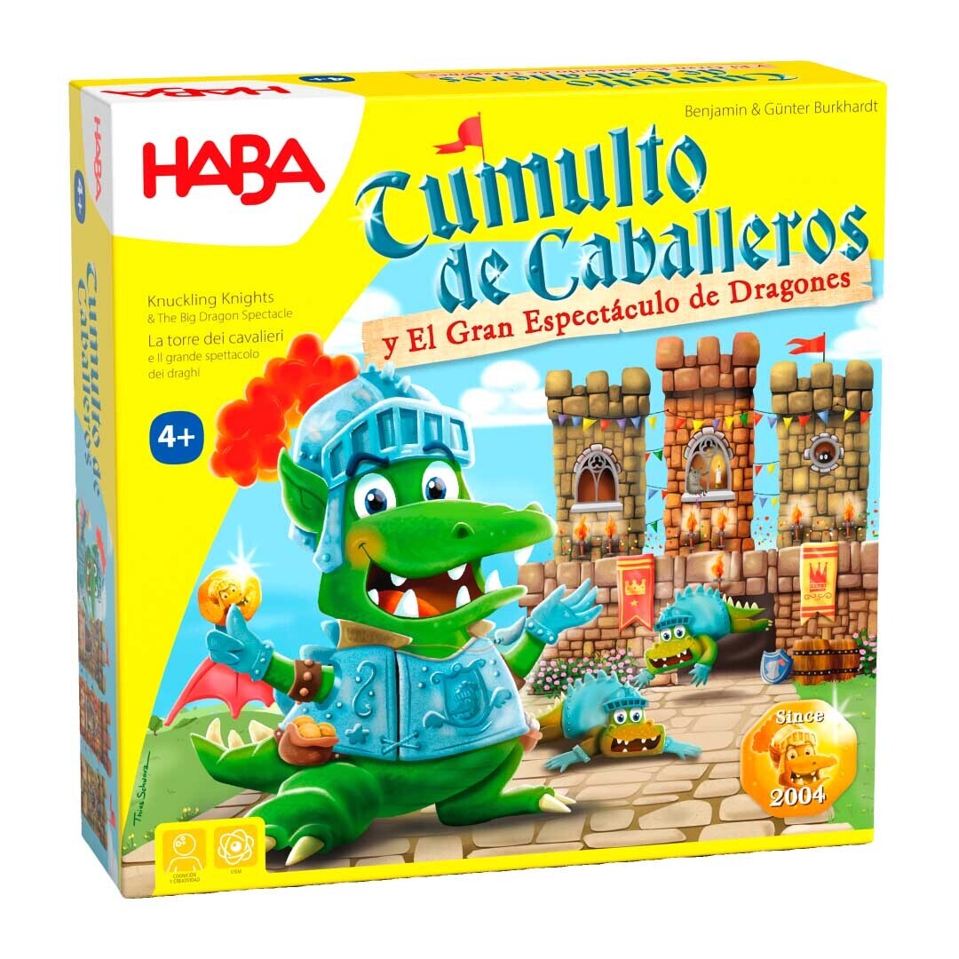Tumulto de Caballeros y El Gran Espectáculo de Dragones - Juego de mesa - Haba - Desde 4 años