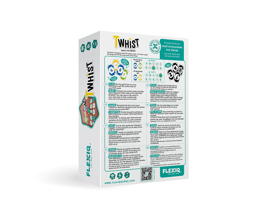 Twhist - Juego de bazas - Flexiq - 8+ años - 3 a 5 jugadores