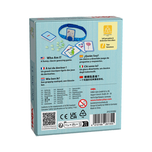 Who I am? ¿Quién soy? - Juego de mesa - Haba - Desde 5 años (Castellano)