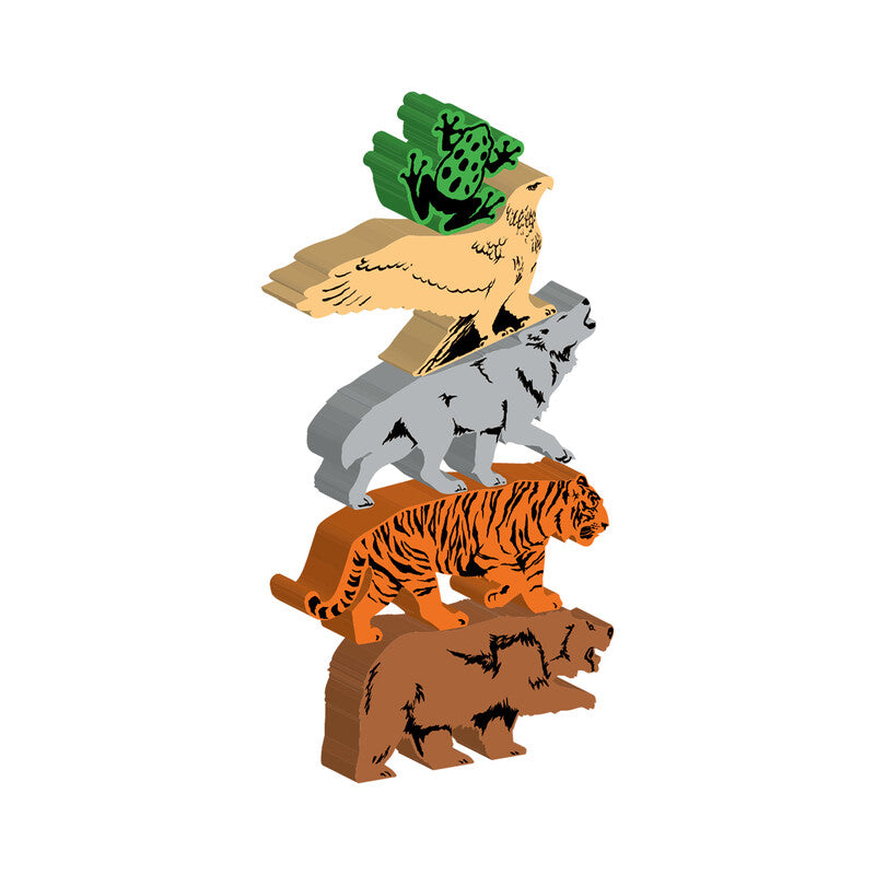 Stacking Challenge Nature - Juego de equilibrio y retos - 1 jugador - +6 años - HABA