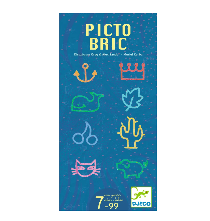 Picto Bric Dibujo y Atención - Juego de mesa - Djeco - Desde 7 años Board Games
