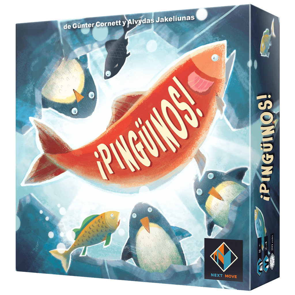 Pingüinos | Juego de estrategia 8 años | Asmodee