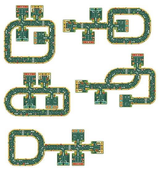 Puzzle Gigante Carreteras -21 pzas.- Djeco