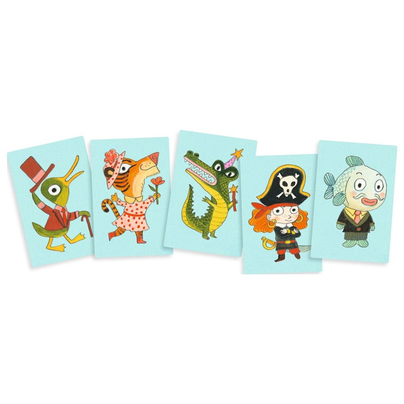 Toktooyou - Juego de cartas de imitación - Djeco - 3 a 8 jugadores +6 anos