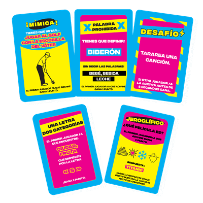 Retos en Familia | Party game 3 a 12 jugadores | 12 años