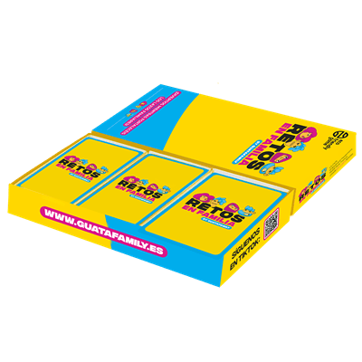 Retos en Familia | Party game 3 a 12 jugadores | 12 años