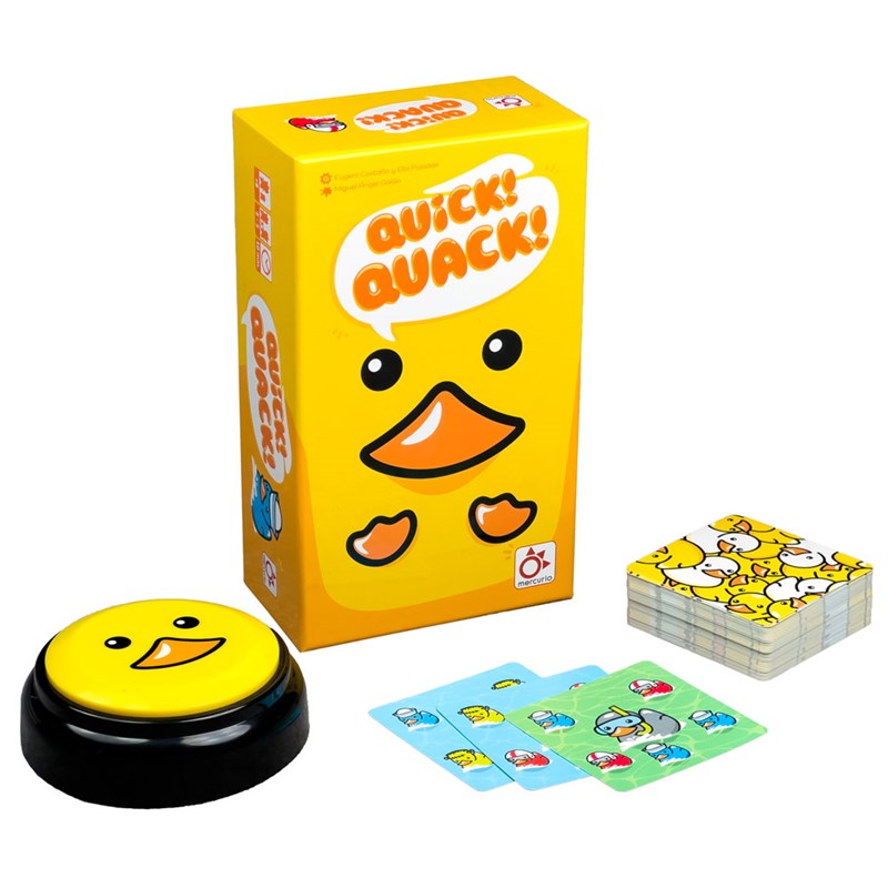 Quick ! Quack ! - Juego de lógica muy quack - Mercurio - +8 años - 2 a 5 jugadores