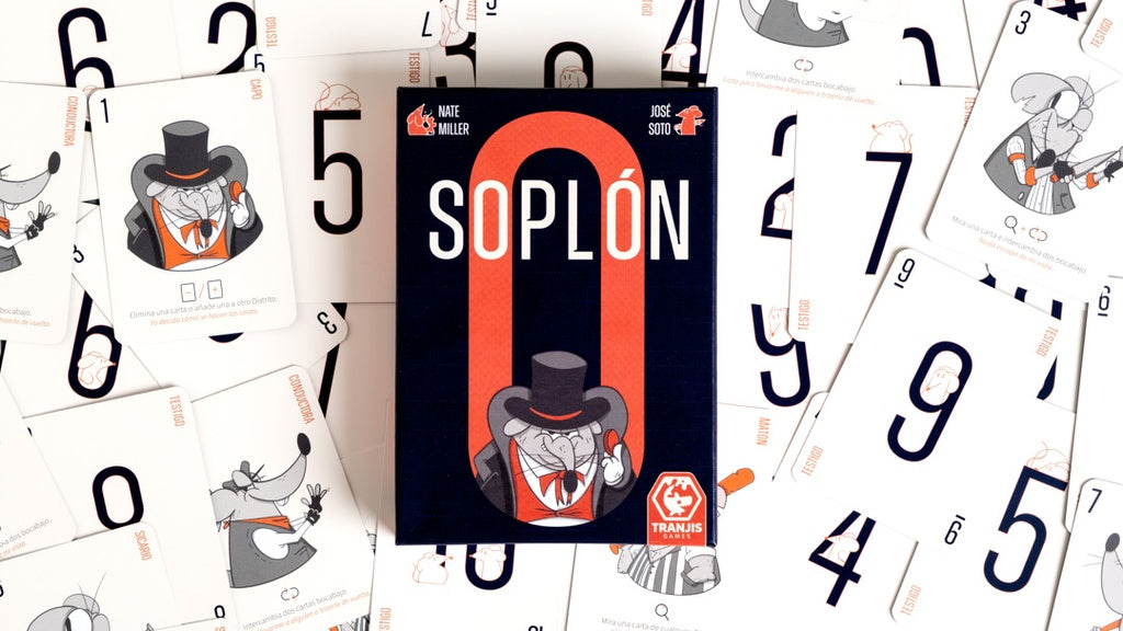 Soplón - Juego de cartas de pique - Tranjis - 2 a 6 jugadores +10 años (RESERVA)