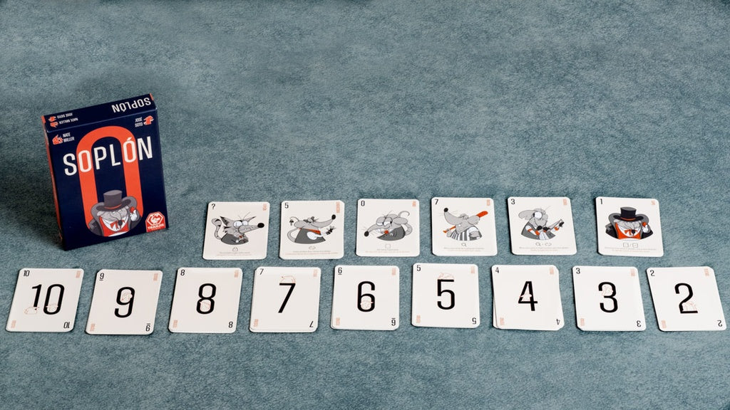 Soplón - Juego de cartas de pique - Tranjis - 2 a 6 jugadores +10 años (RESERVA)
