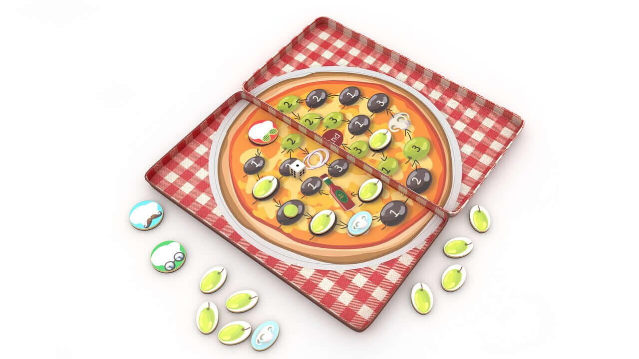 TO GO - Rally Pizza - The Purple Cow - Desde 5 años Board Games