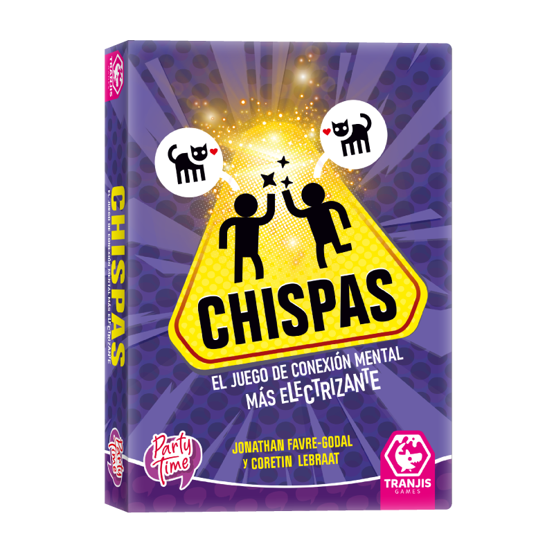 Chispas - Juego de conexión mental - Tranjis - 2 a 6 jugadores +8 años (RESERVA)