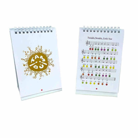 Tambú 8" 11 notas - Oro - Sonidos Relajantes para Niños y Adultos ideales para iniciación en música