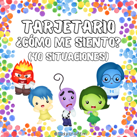 Tarjetario ¿Cómo me siento?| Ladycraft
