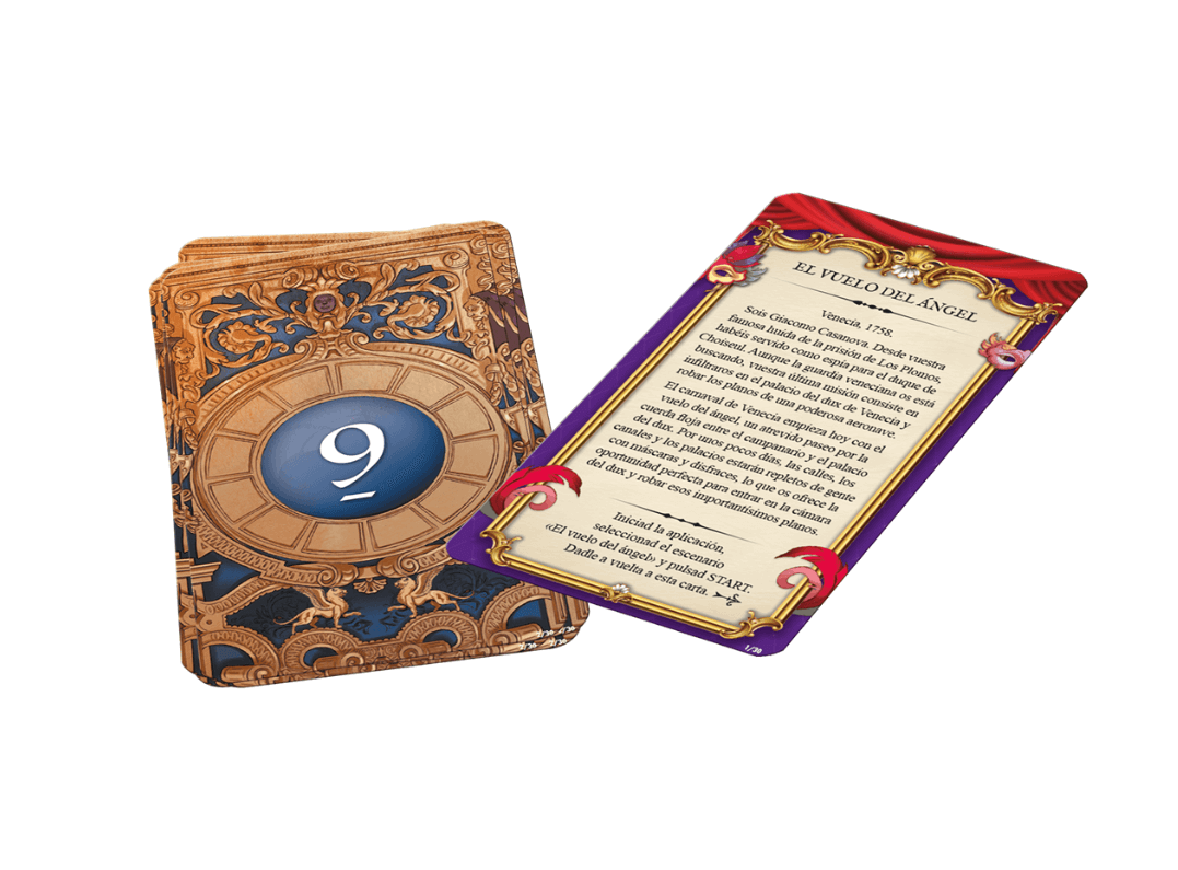 Unlock! Miniaventuras El vuelo del Ángel - Juego de mesa - Asmodee - Desde 6 años Board Games