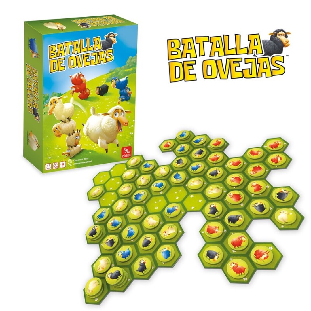 Batalla de Ovejas - Juego de mesa estrategia - Ludilo - Desde 7 años - De 2 a 4 jugadores