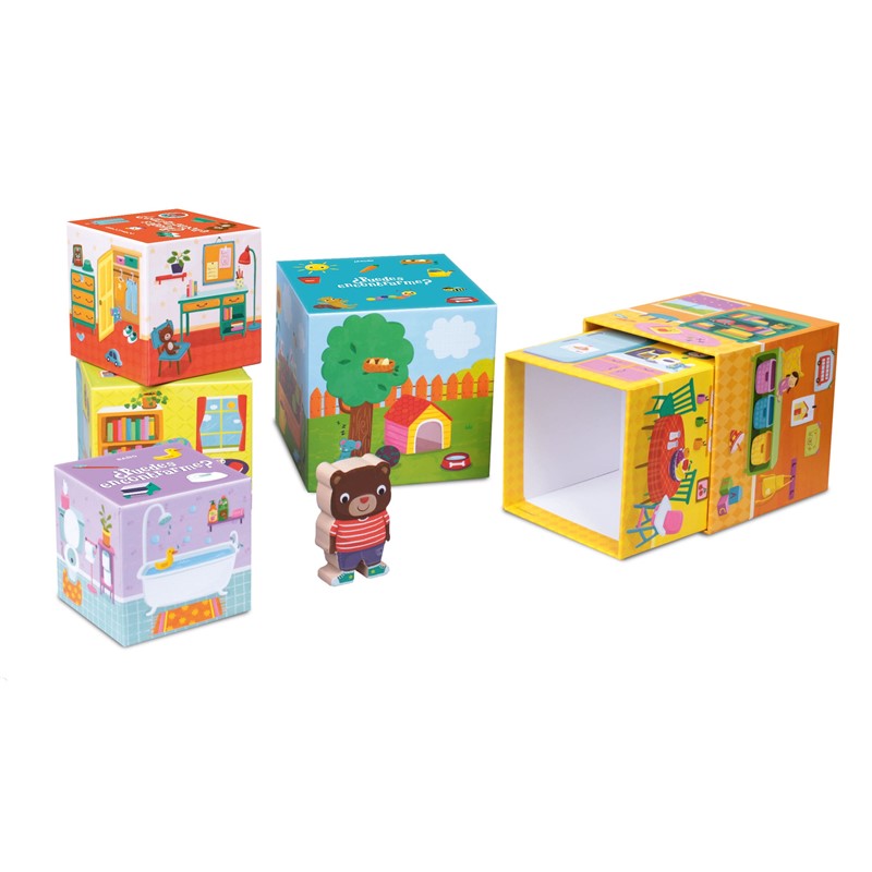 ¿Dónde está Oso? - Juego de mesa - Ludilo - Desde 2 años