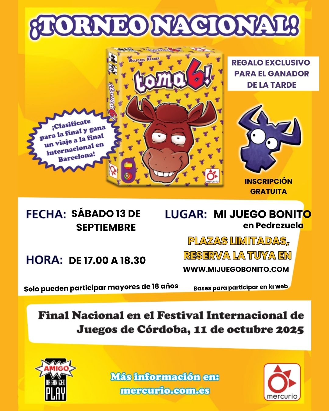Semifinal Torneo Nacional Toma 6! 13 de septiembre (Pedrezuela)