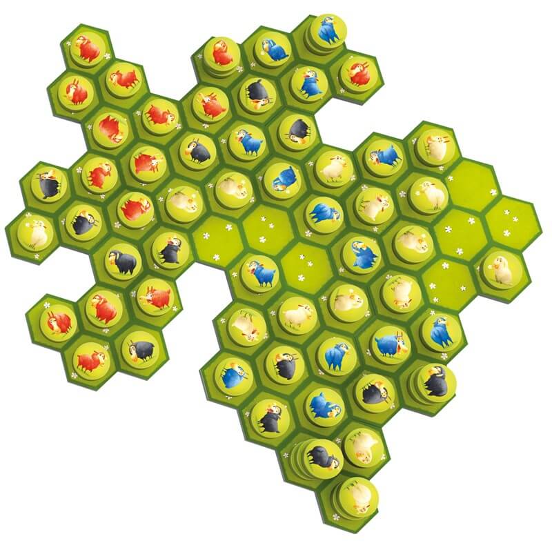 Batalla de Ovejas – Ludilo - Juego de estrategia - 7+ años · 2-4 jugadores · 15 min