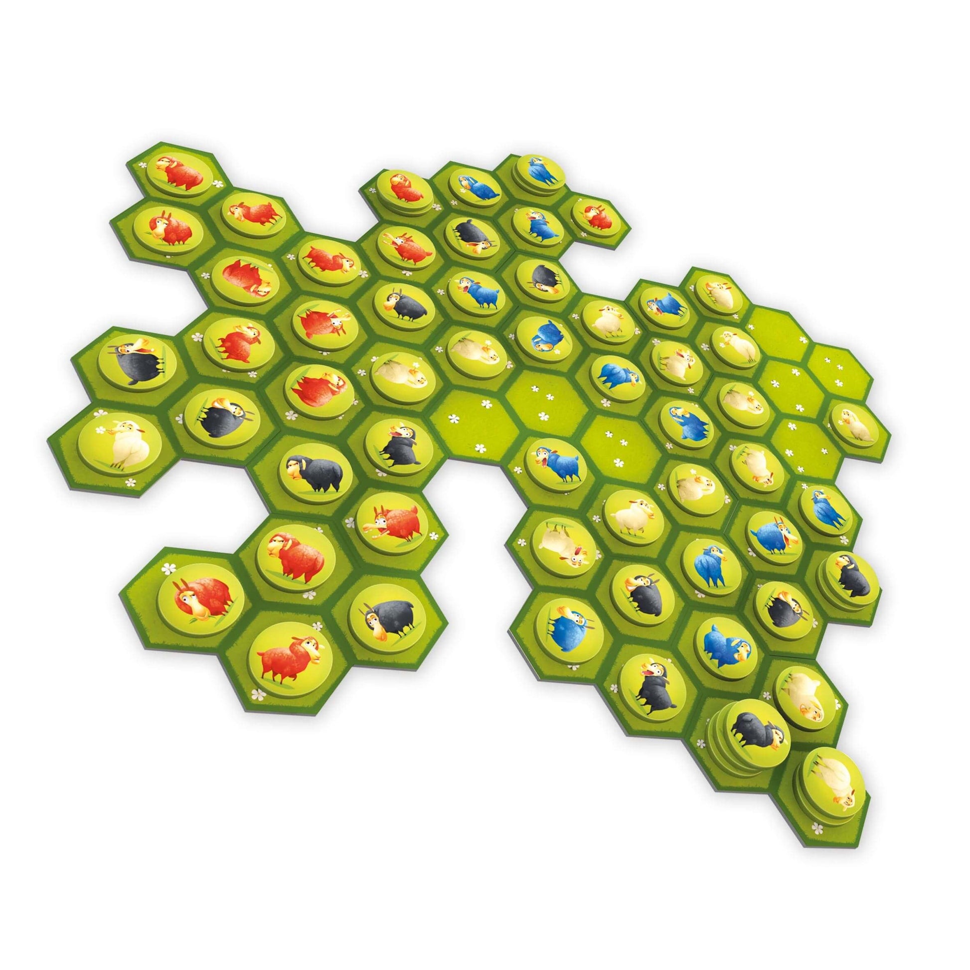 Batalla de Ovejas – Ludilo - Juego de estrategia - 7+ años · 2-4 jugadores · 15 min