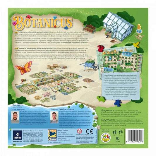 Botanicus - Juego de mesa de tablero - Devir - Desde 10 años
