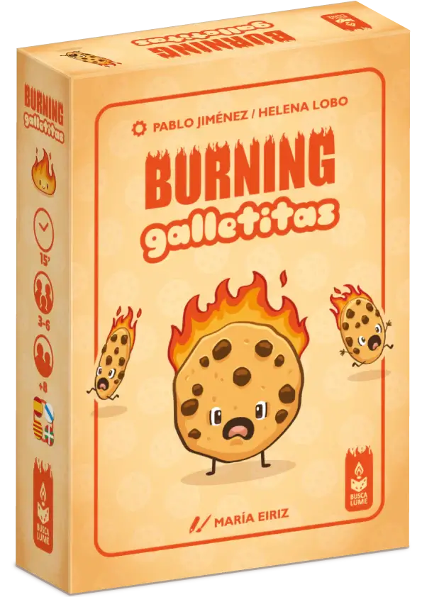 Burning Galletitas - Juego de mesa - Buscalume - Desde 8 años