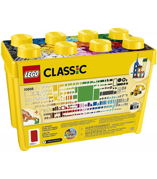 LEGO 10698 Classic Ladrillos e Ideas - 790 piezas con Caja de Almacenaje Lego incluida