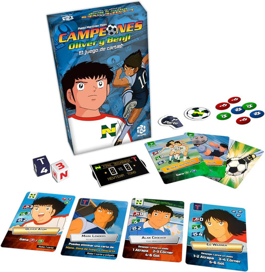 Campeones Oliver y Benji: el Juego de Cartas - Juego de mesa - PIF Games - 2 jugadores - 10+ años - 25-40 min