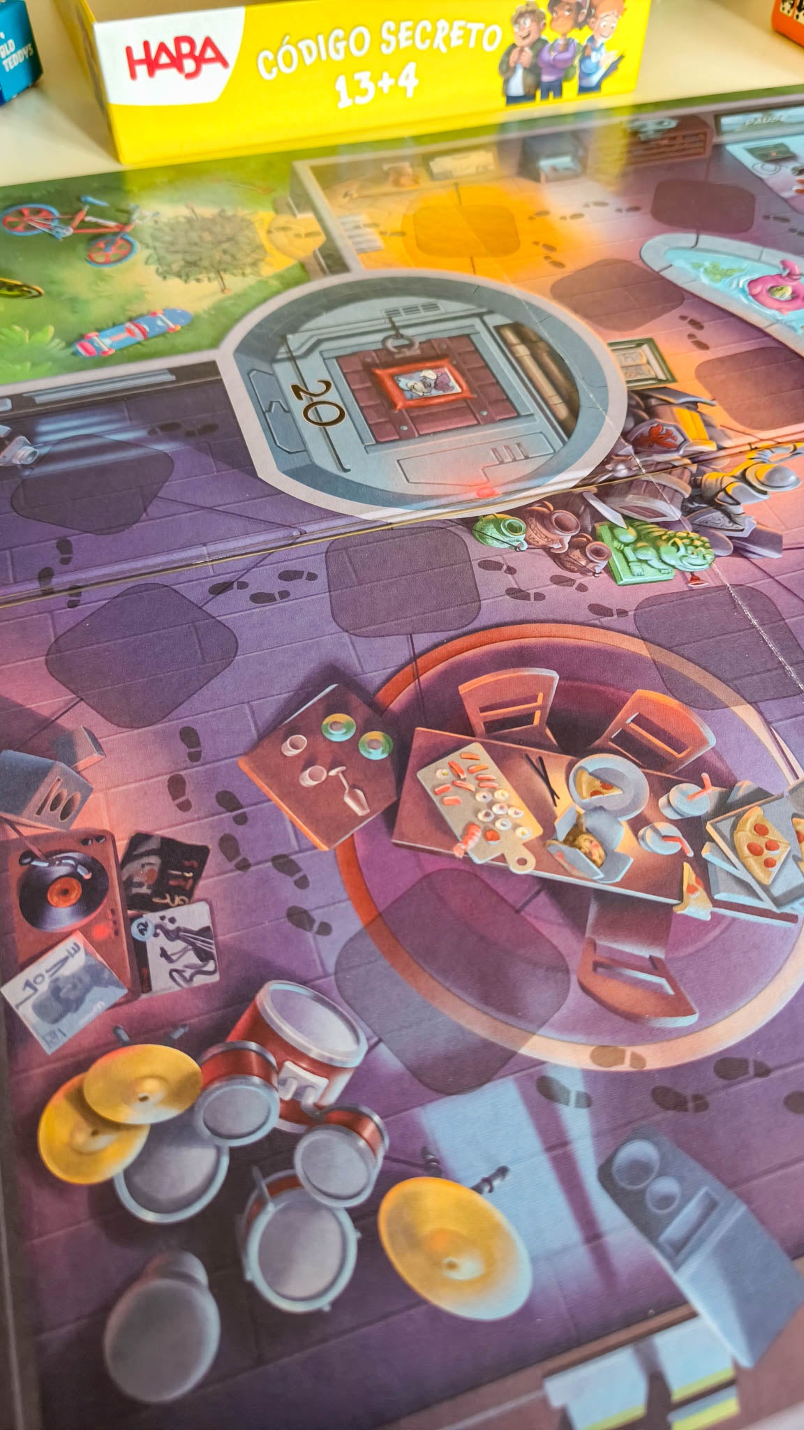 Código Secreto 13+4 KM0 - Juego de mesa - Haba - 2-4 jugadores - 8+ años - 15 min