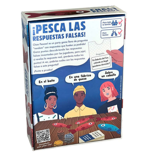 Chao Pescao - Mercurio - Party Game de Faroleo y Deducción - 4-10 Jugadores, 20-30 min