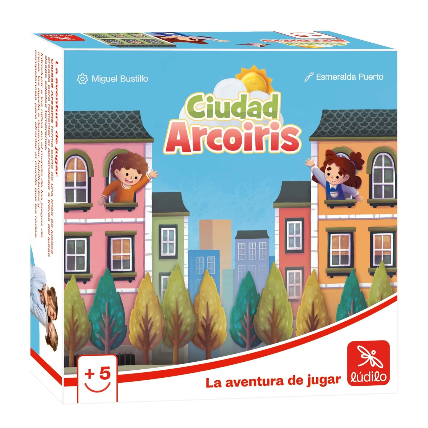 Ciudad Arcoiris - Juego de mesa - Ludilo - 5+ años