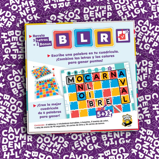 Color Words - Palabras, colores y estrategia visual - 1-6 jugadores - +10 años - Rocket Lemon - PREORDER