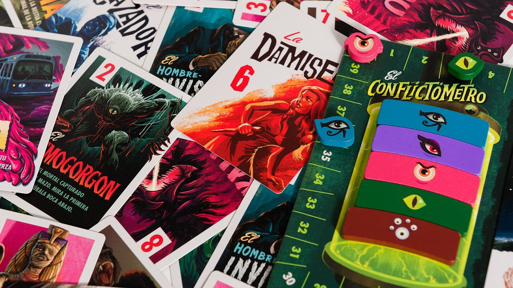 Criaturas de Serie B - Juego deducción y engaño - Tranjis - 2 a 5 jugadores - +14 años