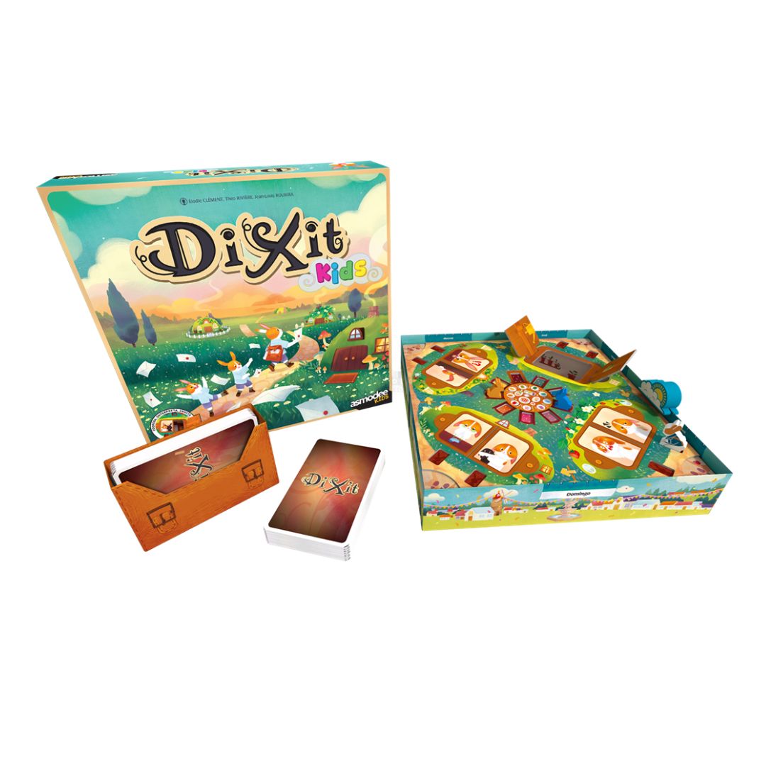Dixit Kids - Juego de mesa - Libellud - 3-6 jugadores - 6+ años - 25 min