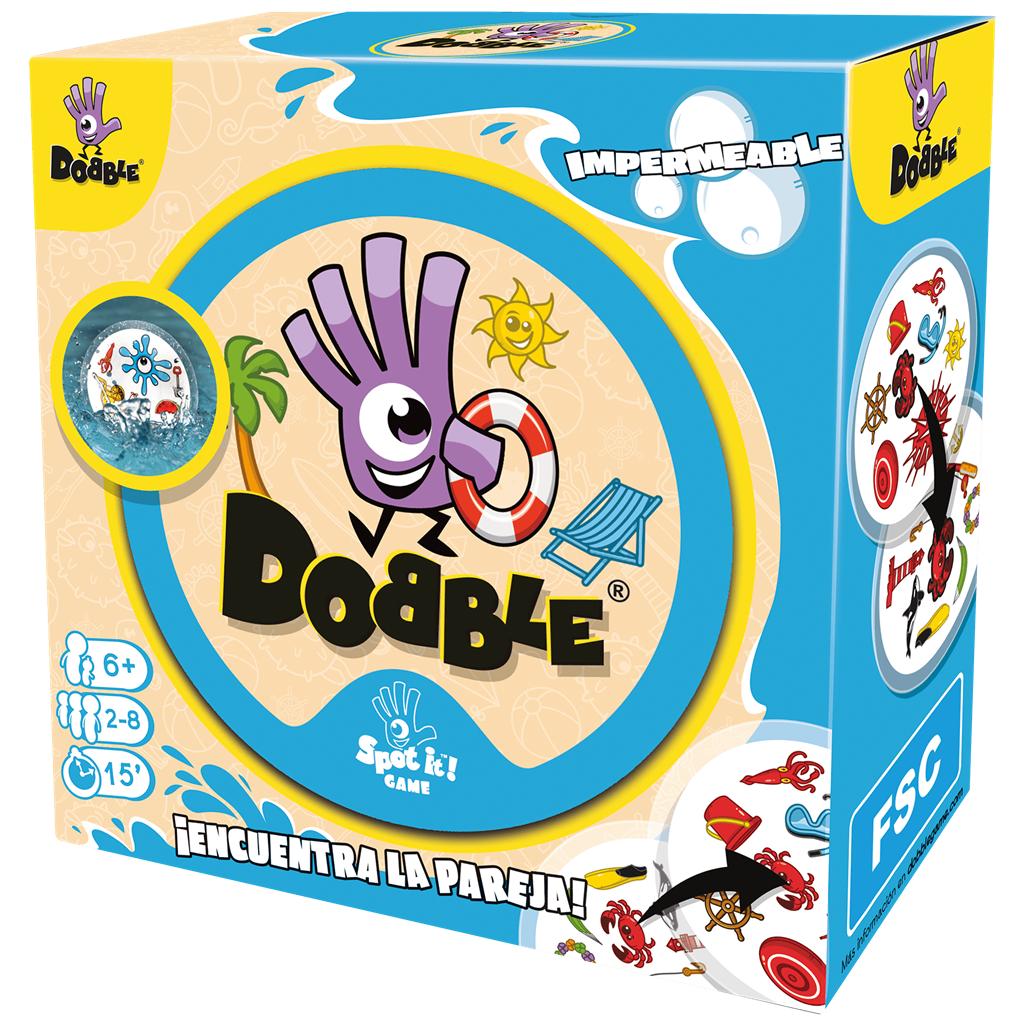 Dobble Impermeable - Juego de mesa - Asmodee - Desde 7 años