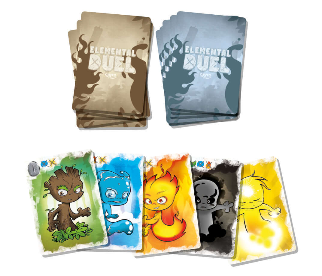 Elemental Duel - Juego de mesa - Cayro - Desde 6 años