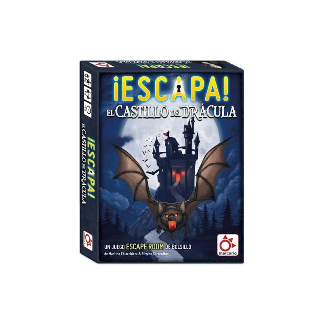 ESCAPA. EL CASTILLO DE DRÁCULA - Juego de mesa - Mercurio - Desde 12 años