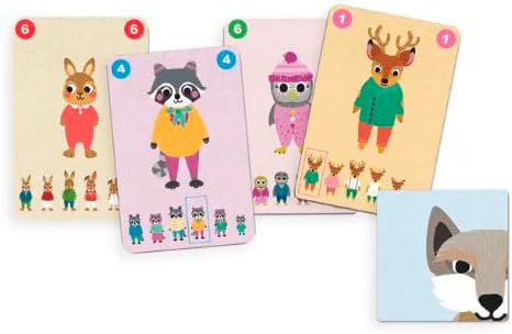 Familou – Juego cooperativo de familias de animales · 5+ · 2-4 jugadores · Djeco