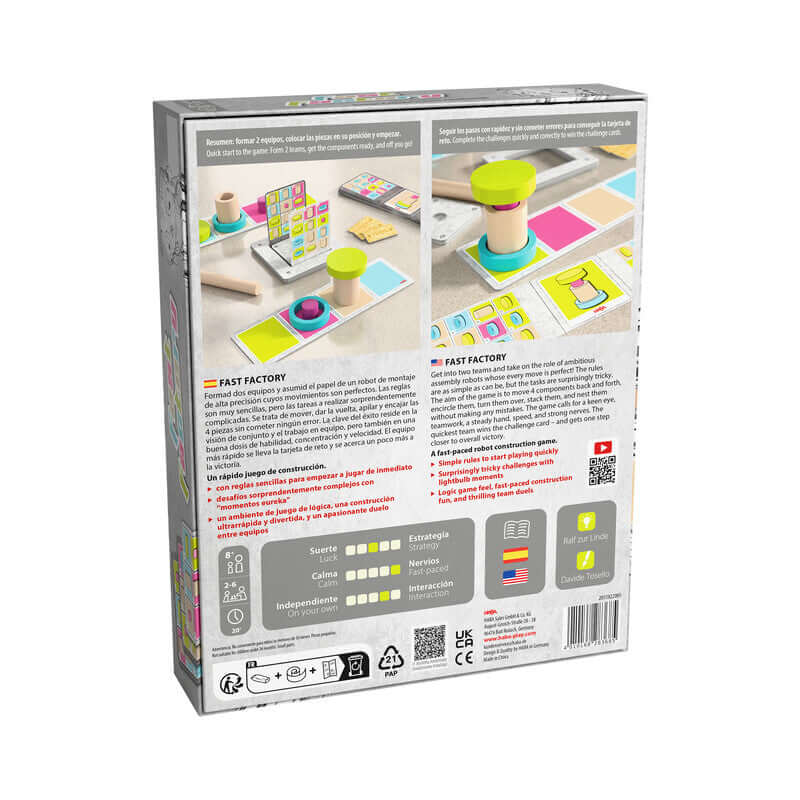 Fast Factory - Juego de mesa - Haba - Desde 8 años