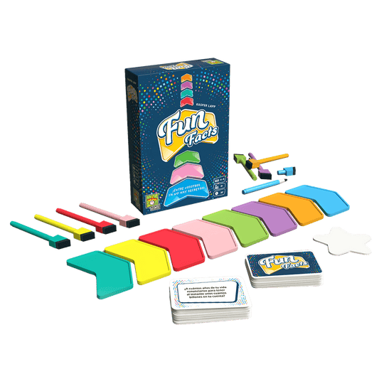 FUN FACTS - Juego de mesa - Asmodee - Desde 8 años