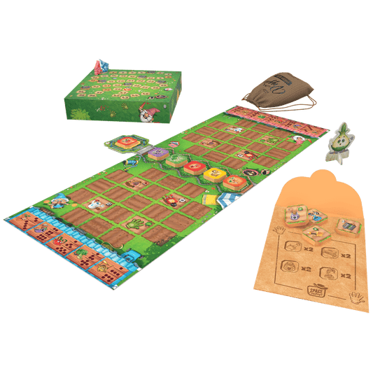 Garden Rush - Juego de mesa - Asmodee - Desde 10 años - 2 jugadores