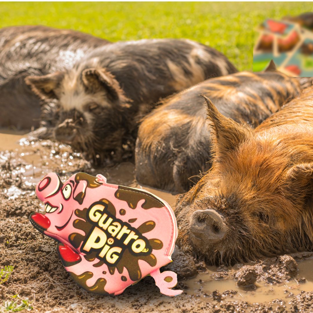 Guarro Pig – Juego de cartas rápido con cerdos, barro y mucho pique familiar · 6+ años · 2-4 jugadores · 10-15 min · Mercurio