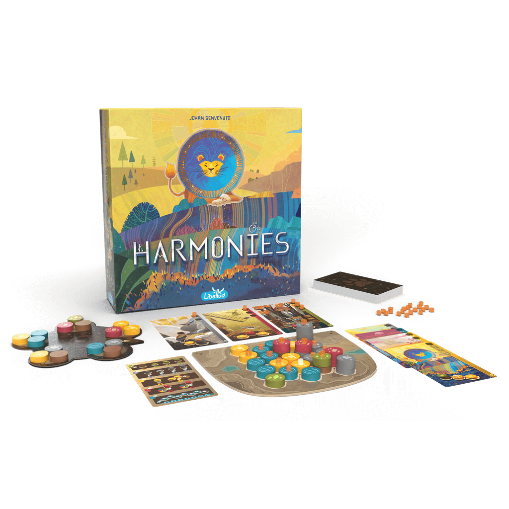Harmonies - Juego de mesa - Asmodee - Desde 10 años - 1 a 4 jugadores
