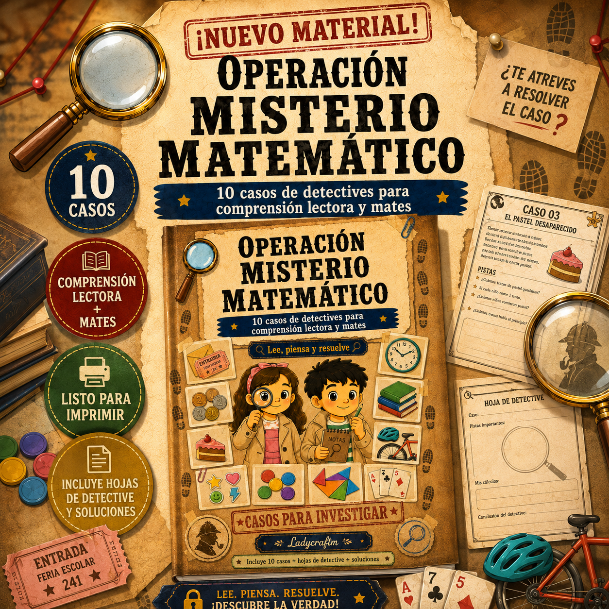 OPERACIÓN MISTERIO MATEMÁTICO | Ladycraft
