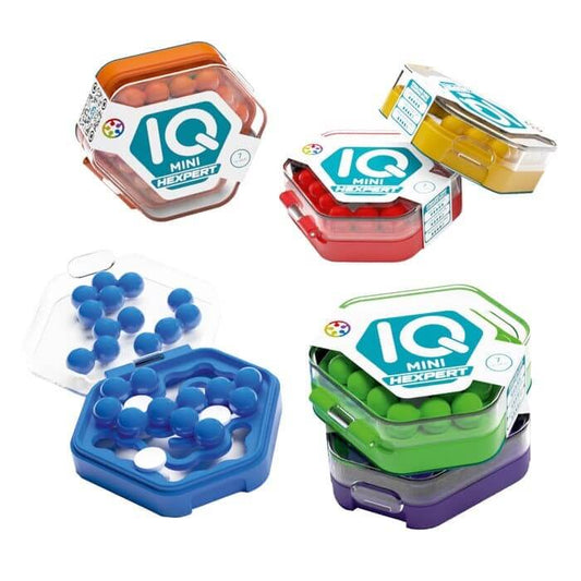 IQ Mini Hexpert Azul - Juego de mesa - SMART GAMES - Desde 7 años
