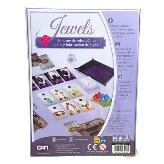 Jewels - Un juego de joyas - GDM Games - +10 años - 2 a 4 jugadores