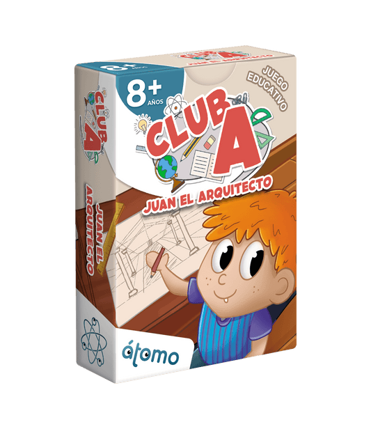 JUAN EL ARQUITECTO - CLUB A - Juego de mesa - Atomo - Desde 8 años