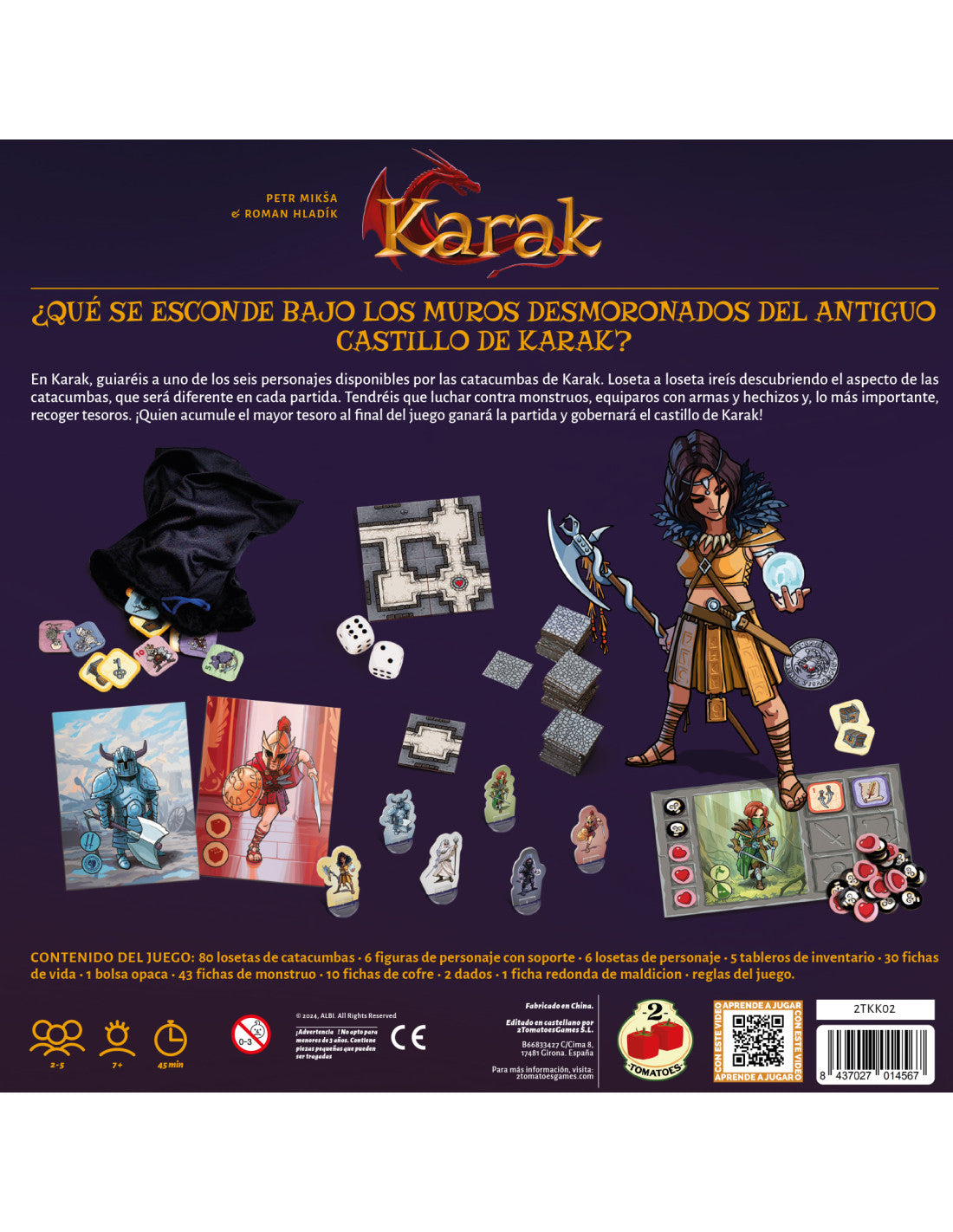 Karak - Juego de mesa - 2 Tomatoes - Desde 7 años