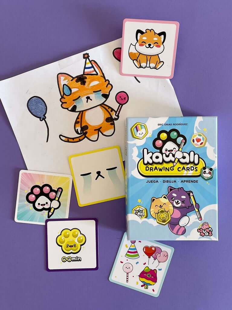 Kawaii Drawing cards - Juego de mesa - Tranjis - Desde 7 años